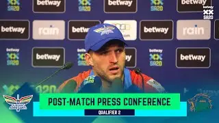 Post-Match Press Conference | Qualifier 2 DSGvJSK Match 33 | Betway SA20