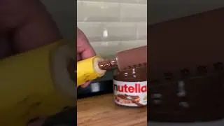 Nutella banana hack #shorts