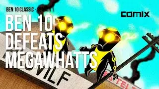 Ben and Team Seals the Megawatts in a large Fishbowl | Ben 10 Classic | Comix | Full HD | #6