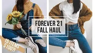 Forever 21 Fall Haul & Try-On