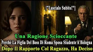 Motivo Scioccante: Perch&eacute; La Figlia Del Re Della Moda Romana Ha Sposato Uno Studente Di Bologna!