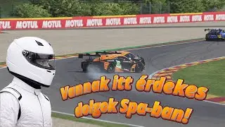 Az &eacute;v első futamja Spa ban! #gaming #pc #racing #simracing #lemansultimate