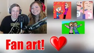 Celca Gaming Reacton To: Fan Art - How Guys?!