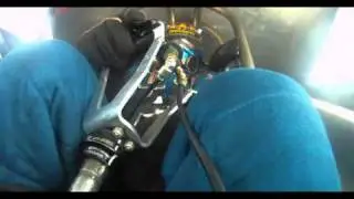 Army Armstrong in a nitro funny car.