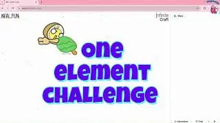 Infinite Craft  One Element Challenge  WIND AND ICE CREAM