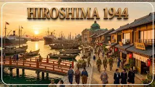 Hiroshima 1944 (AI Reconstruction) &mdash; The City Before the Bomb