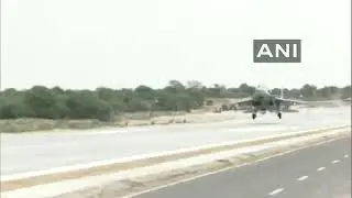 Sukhoi Su30MKI Landing On Highway