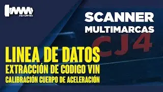 SCANNER CJ4-R MULTIMARCAS | MOTORMEX