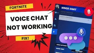 Fortnite Voice Chat Not Working? This ACTUALLY Worked!
