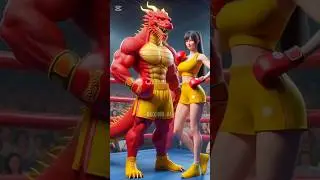 Dragon 🆚 Tiger II Fight For Son  #cat #viral #trend  #recommend #animal #fyp #douyin #revenge #ai