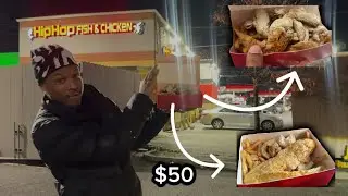 Trying the Best Hip hop chicken in the dmv
