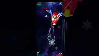 Alien Shooter UFO Santa Defeated