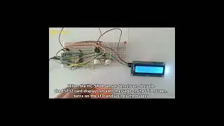 #obstacle  #detection  #system  #using  HC-SR04, I2C #lcd  #display  and #esp32  #board