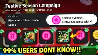 efootball Festive Season Campaign Mission finish in 2 minutes 😱| efootball 2026