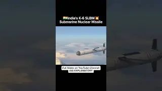 Full video☝️⏫India&rsquo;s K-6 SLBM💥&ndash; The Deadliest Nuclear Weapon Underwater #india #viral #submarine