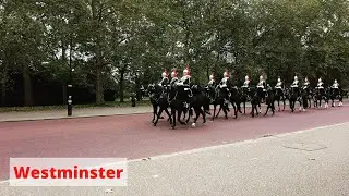 Westminster on Saturday Morning | London Walking Tour ASMR 4K