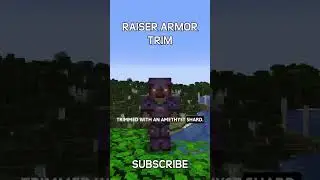 Netherite Armor With Every Amethyst Shard Armor Trim In Minecraft!