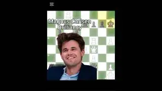 Magnus Carlsen Brilliancy #chess #brilliantmove #hikaru #topchess #magnuscarlsen