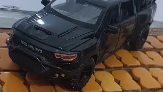 DODGE MAMMOTH TRUCK 1000TRX Double Cabin diecast ( Pull back in action ) with Light and Sound