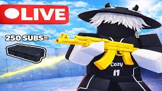 🔴LIVE ROBLOX RIVALS 🔴 | ⚔️ 1V1 WITH VIEWERS! | 250 Subs = Skincase Or Robux Giveaway