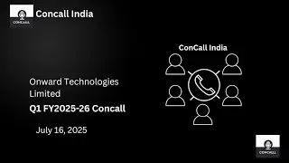 Onward Technologies Q1 FY 2025‑26 Concall