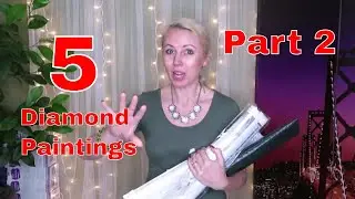 Fansells Unboxing 5 Out Of 10 Diamond Painting  Part 2