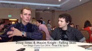 Comic Con 2014 Falling Skies Interview - Doug Jones and Maxim Knight Part 2