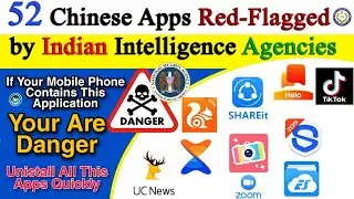 China Apps Ban?: Indian Intel Agencies Red-Flag 52 Chinese Mobile Apps, Tik Tok, Shareit On List