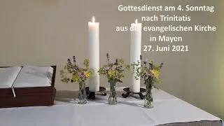 Gottesdienst am 27. Juni 2021 mit Pfarrer Thorsten Hertel