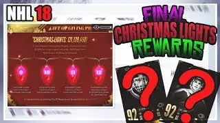 NHL 18 HUT- CHRISTMAS LIGHTS COMMUNITY CHALLENGE FINAL REWARDS