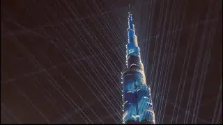 Burj khalifa light up show | take-3 | jan 5th night show in burj khalifa | dubai mall 