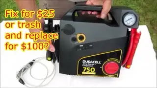Секреты ремонта портативных зарядных устройств &mdash; пусковое устройство Duracell Jump Starter 750