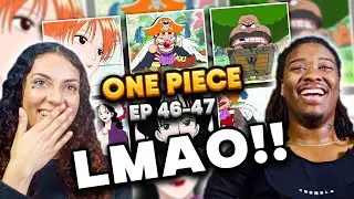 FIRST TIME REACTING TO ONE PIECE EPISODE 46 & 47 | FUNNIEST EPISODES SO FAR LMAOO!