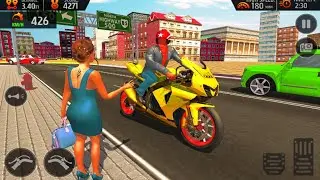 Bike Taxi Driving Simulator 3D   Android Gameplay #1