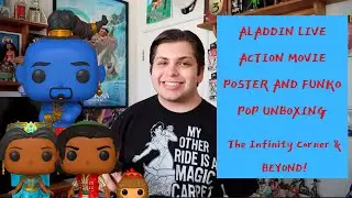 Aladdin Live Action Poster and Funko POP Unboxing!