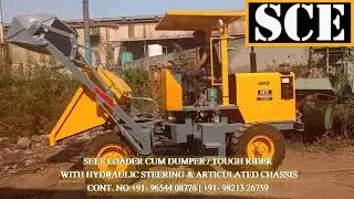 SELF LOADING MINI DUMPER | TOUGH RIDER | SITE DUMPER INDIA SHRIRAM
