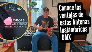 Antenas dmx inalámbricas 💯