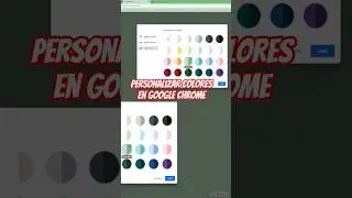 Customize colors in Google Chrome