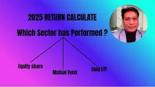 Nifty Stock & Mutual Fund 2025 Returns Calculate | Which sector has Performed in 2025