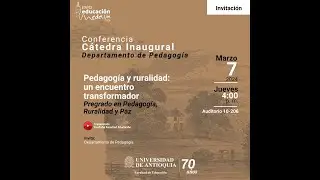 Pedagogía y ruralidad: un encuentro transformador
