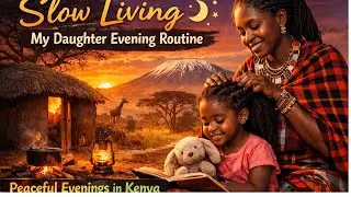 Slow Living &ndash; My Daughter Evening Routine 🌙