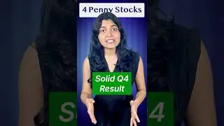 🚨 Multibagger Stock Alert ‼️ | Top 4 Penny Stocks | Penny stocks with strong Q4
