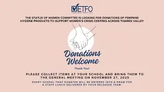 Period Product Drive - Fall 2025