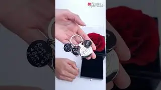 Personalised Chrome-Plated Key Ring