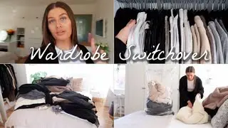 WARDROBE SWITCHOVER VLOG | AUTUMN WINTER TO SPRING SUMMER | Amy-Beth