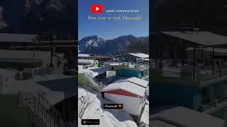 .Snowfall 30 January 2023 #mussooriesnowfall -@snowfall @dhanaulti 2023 @mussoorie #uttarakhand live