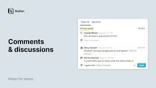 Comments & discussions