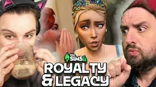 Deli and Gluon have a Cheeky Talk about The Sims 4 Royalty Pack