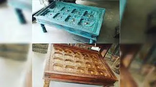 Industrial Modern Style Rustic Dinning Coffee Table
