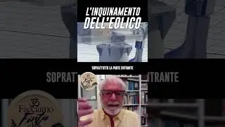 L'inquinamento Dell'eolico #facciamofintache #eolico #green